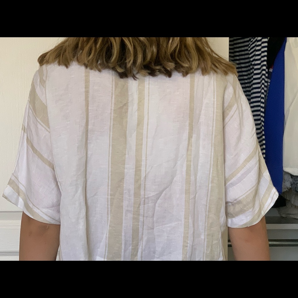 cropped blouse - Picture 2 of 2